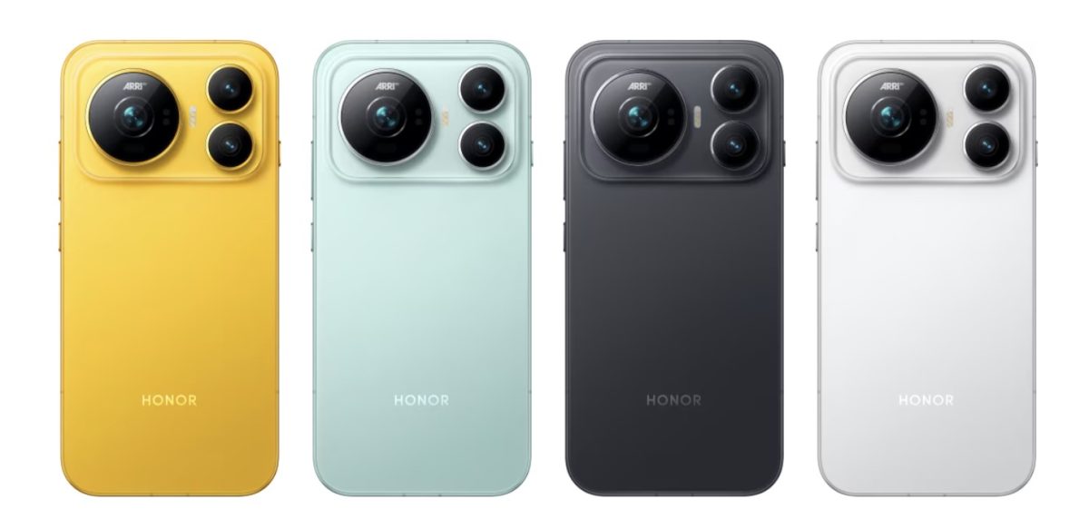 Honor Magic9:n värivaihtoehdot.