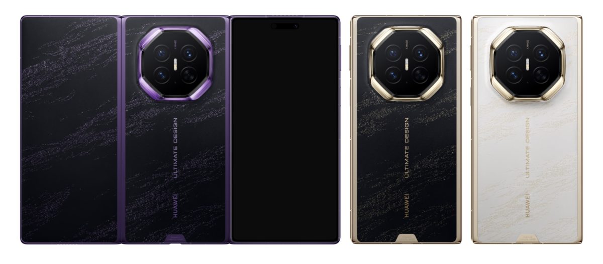 Huawei Mate XT 2:n värivaihtoehdot.