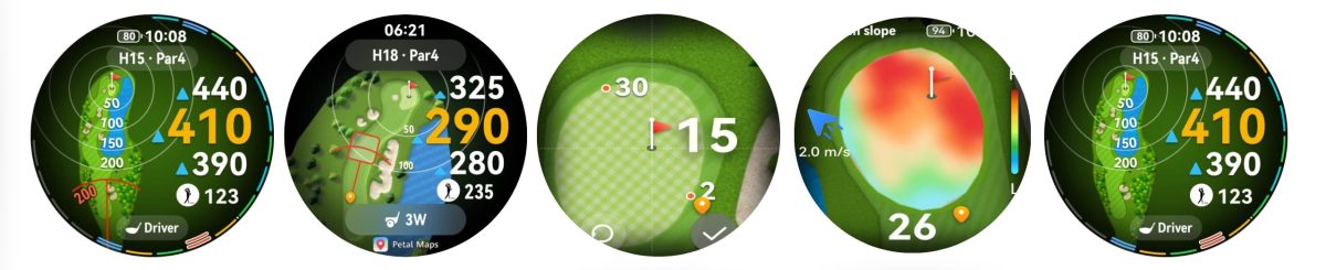 Huawei Watch GT 7 Pron golftila on entistä kehittyneempi.