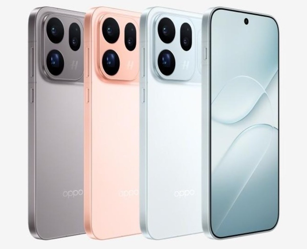 Oppo Find X10:n värivaihtoehdot Kiinassa.