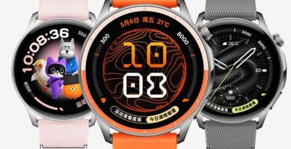 Oppo Watch S2 eri väreissä.