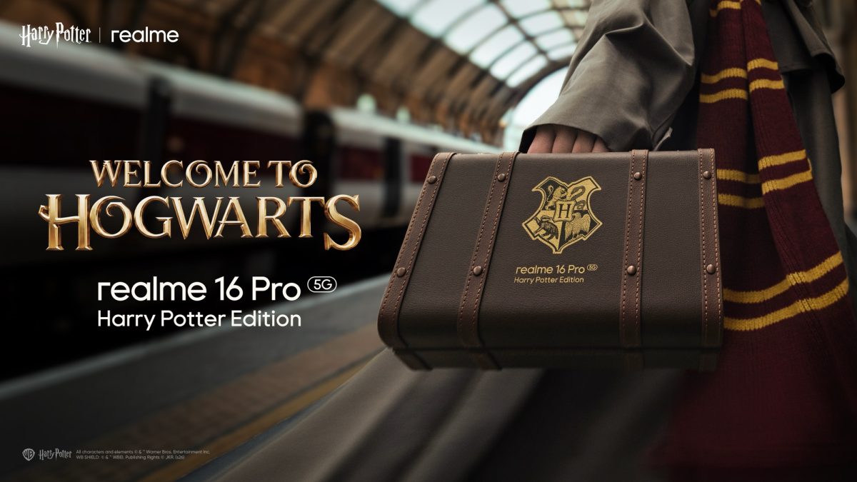 Realme 16 Pro 5G:stä tulee Harry Potter Edition -erikoisversio.