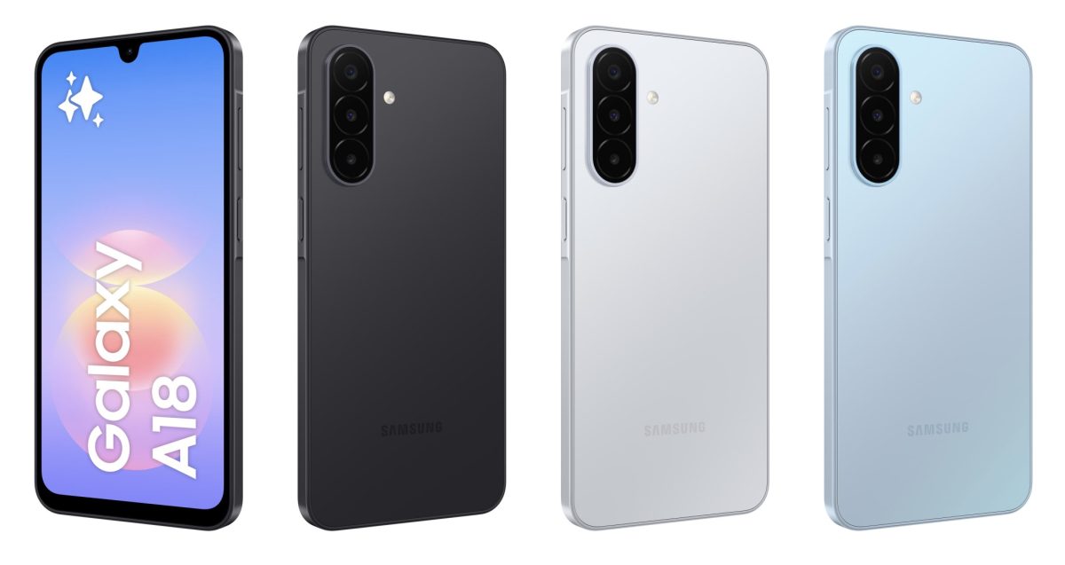 Samsung Galaxy A18.