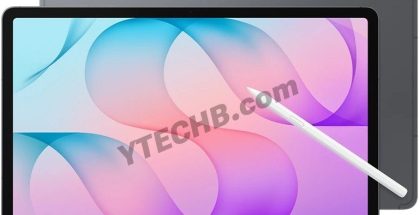 Samsung Galaxy Tab S12+, harmaa. Kuva: Ytechb.