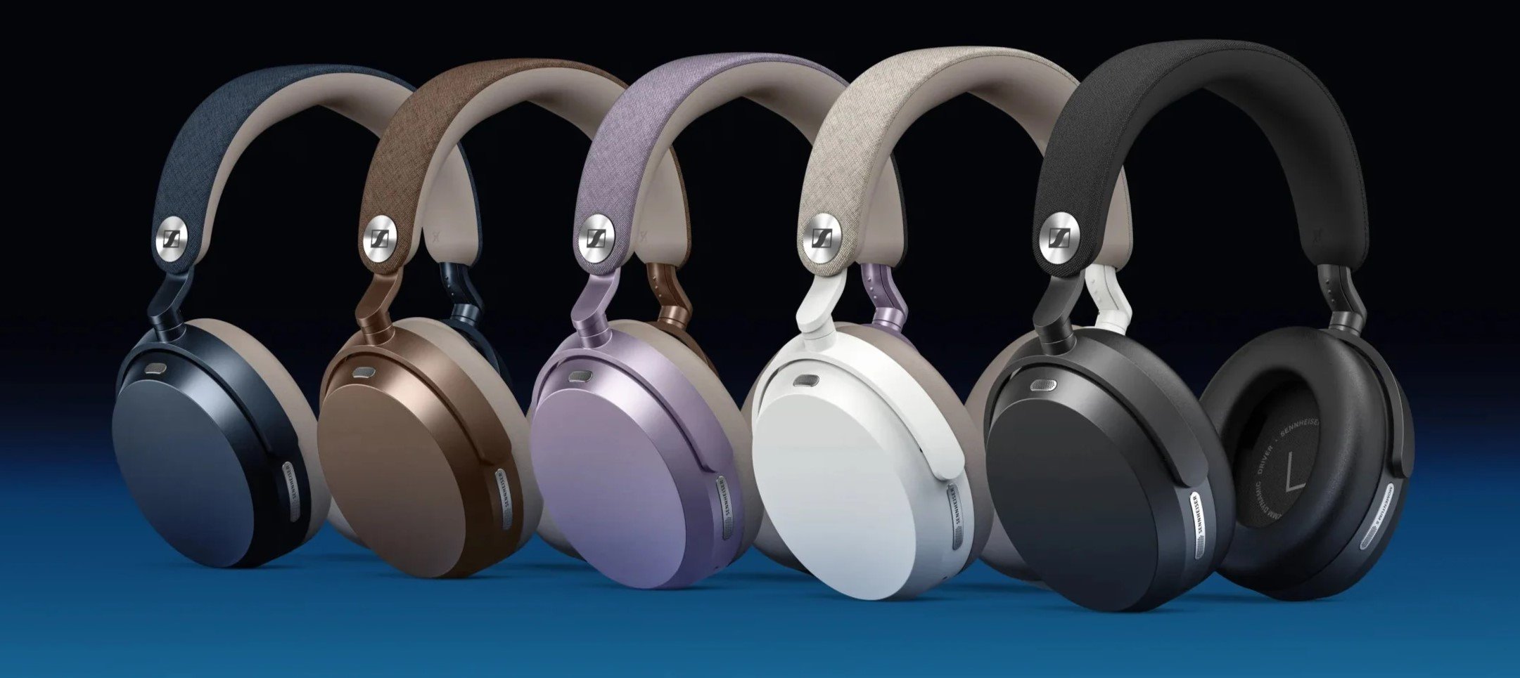 Sennheiser Momentum 5 Wirelessin värivaihtoehdot.