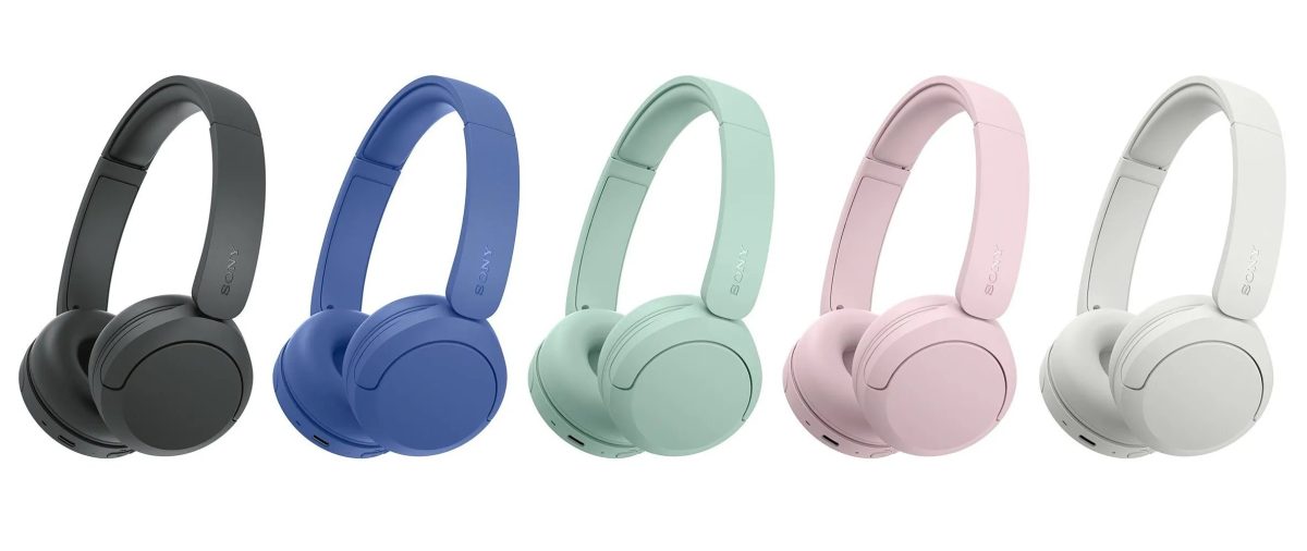 Sony WH-CH530 eri väreissä. Kuva: Roland Quandt / Bluesky.