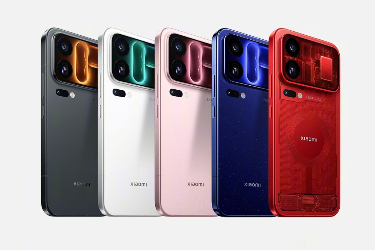 Xiaomi 18 Pron eri värivaihtoehdot.