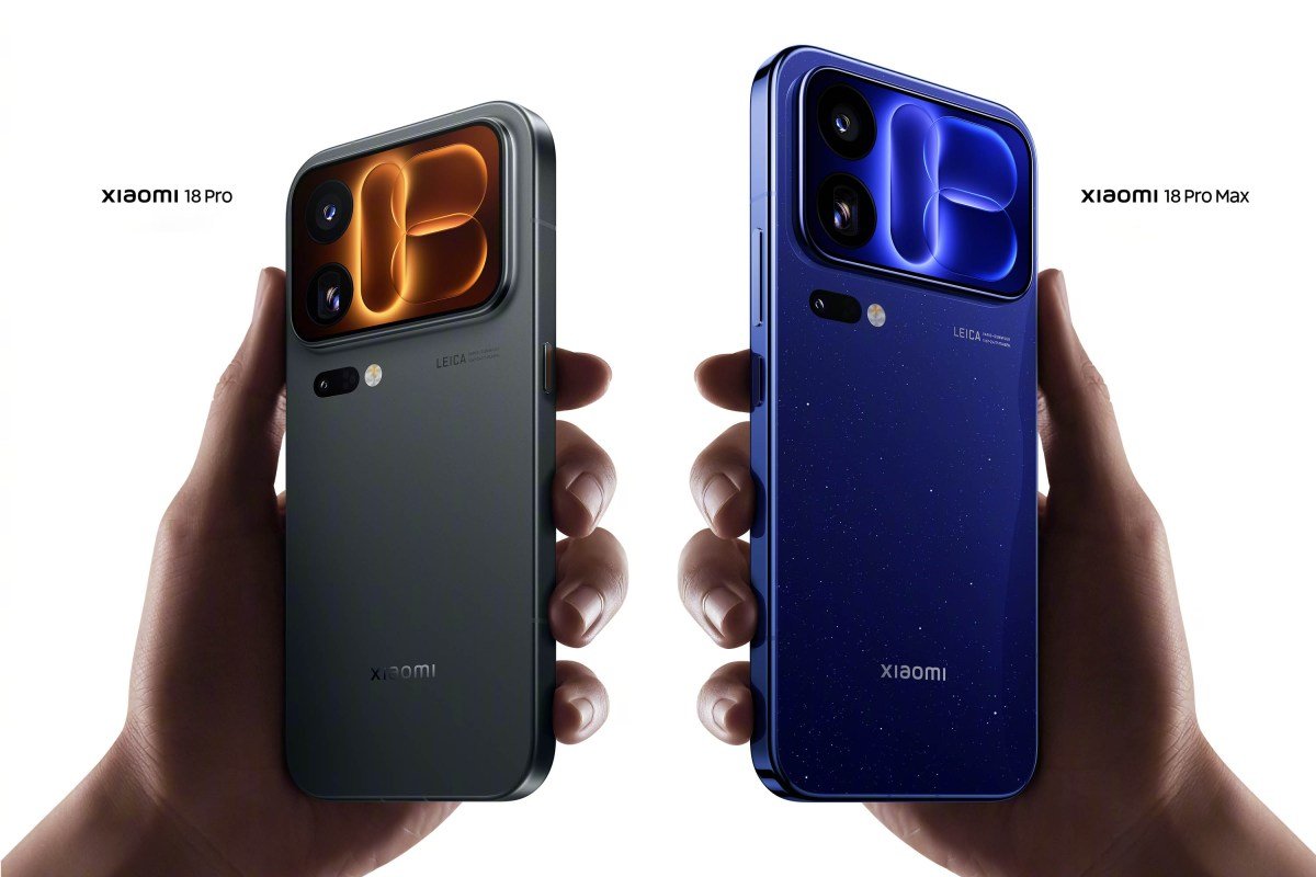 Xiaomi 18 Pro ja Pro Max.