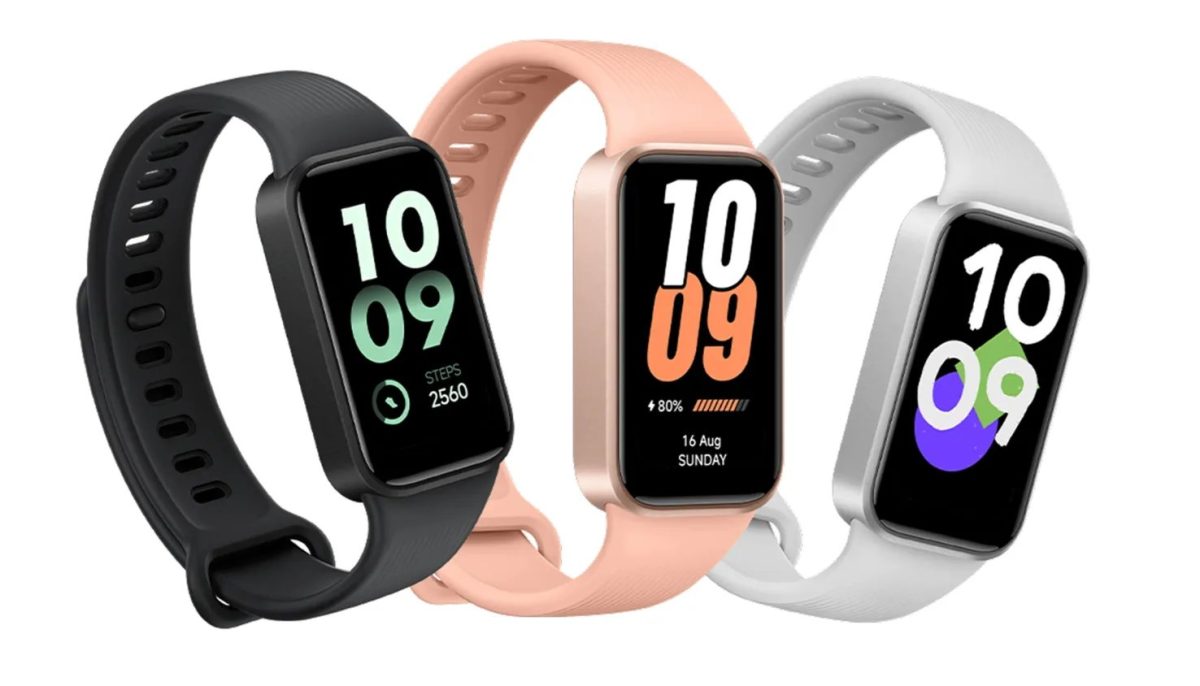 Xiaomi Smart Band 11 Active eri väreissä.