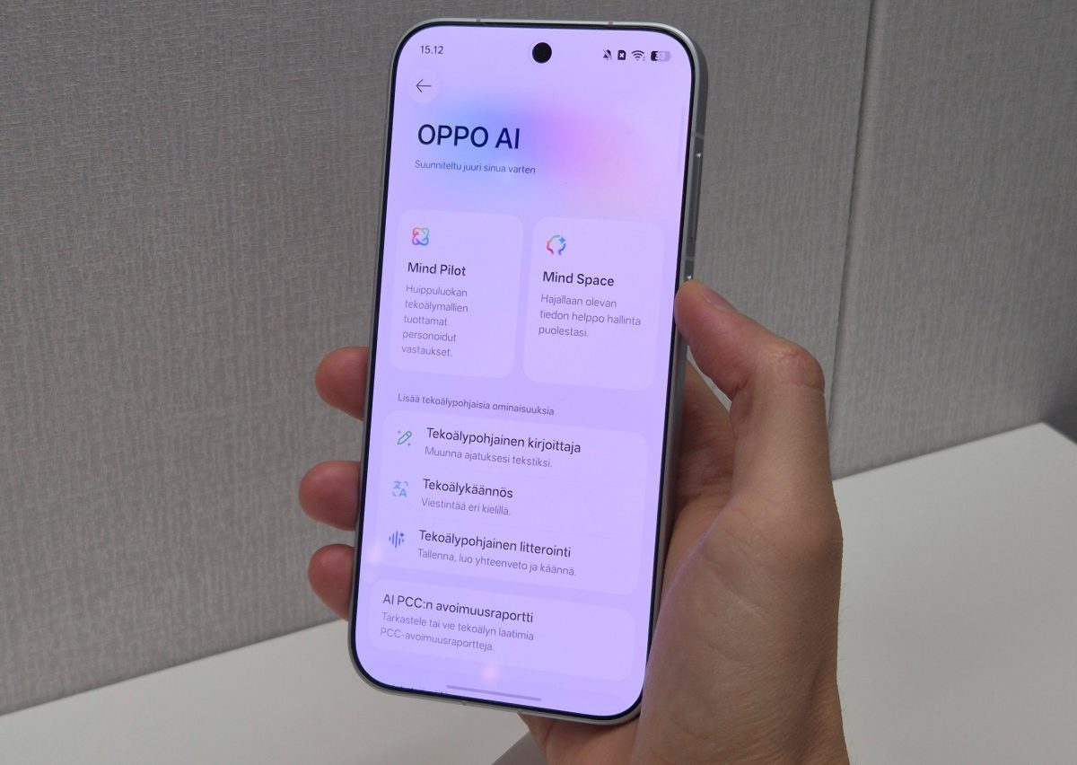 Oppo AI tarjoaa monipuolisesti erilaisia tekoälytoimintoja osana Color OS 17 -ohjelmistoa.