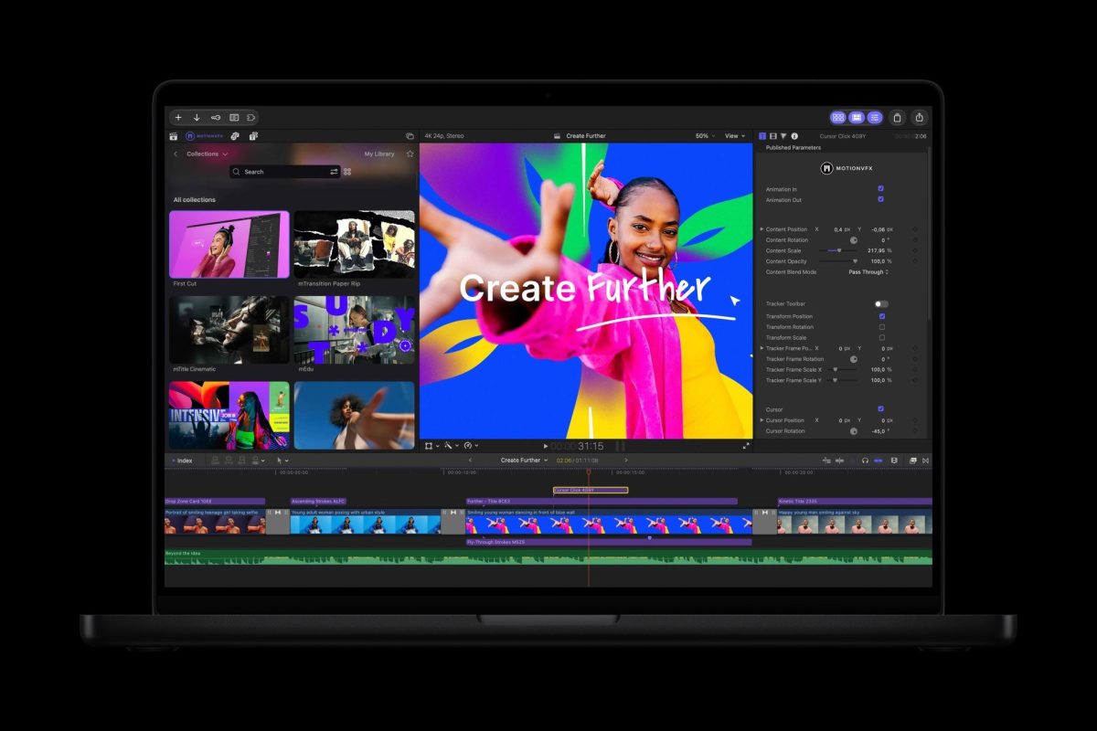 MotionVFX on tullut osaksi Final Cut Prota.