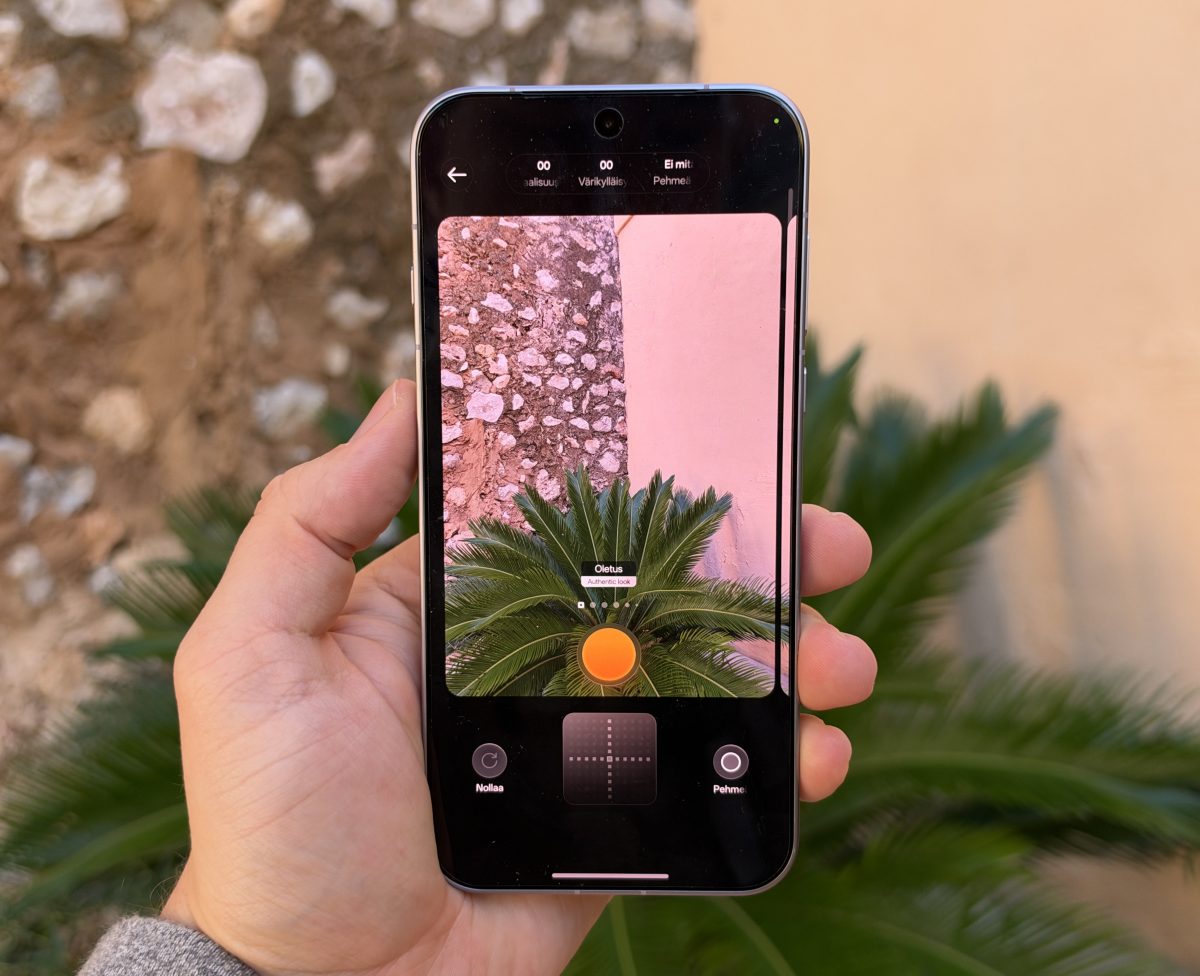 Kuvien tyyliä voi mukauttaa erilaisilla viimeistelyillä.