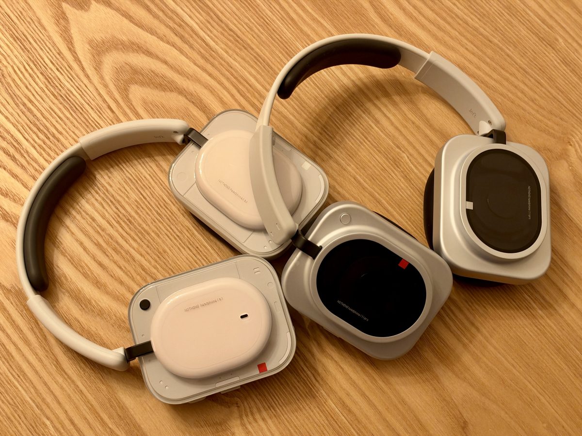 Nothing Headphone (1) Pro sekä Headphone (a).