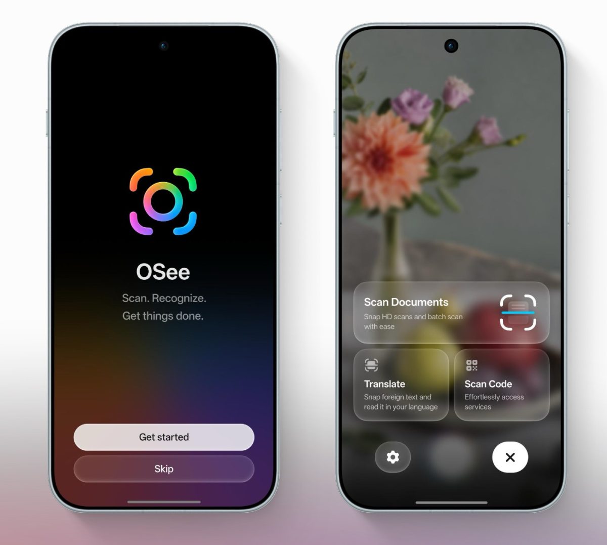 ColorOS 17 sisältää OSee-sovelluksen visuaalisiin hakuihin.