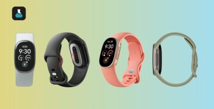 Fitbit Edge eri väreissä.