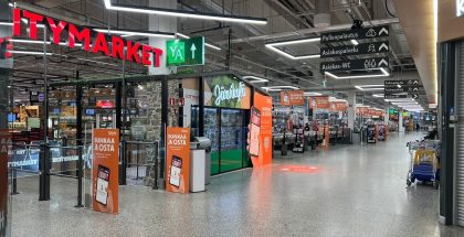 K-Ruoka-sovelluksen mobiiliskannauspalvelu laajenee 60 K-Citymarketiin.