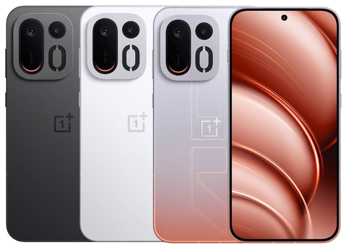 OnePlus Ace 7 eri väreissä.