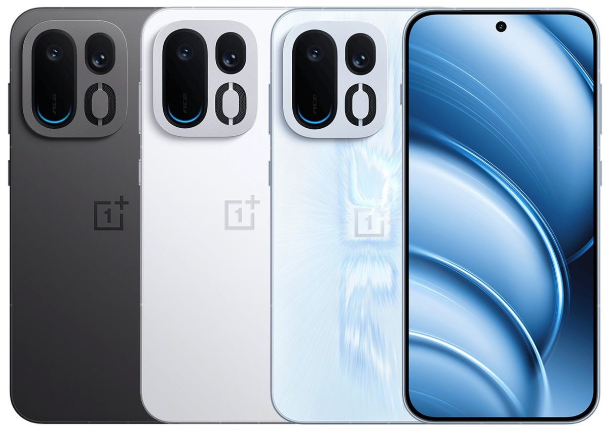 OnePlus Ace 7 Pro eri väreissä.