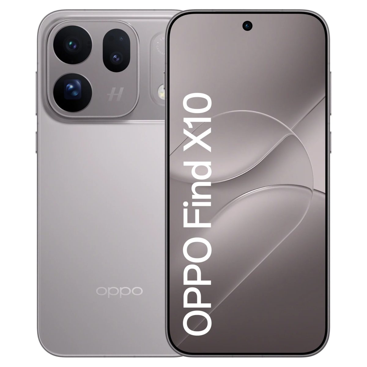 Oppo Find X10, harmaa.