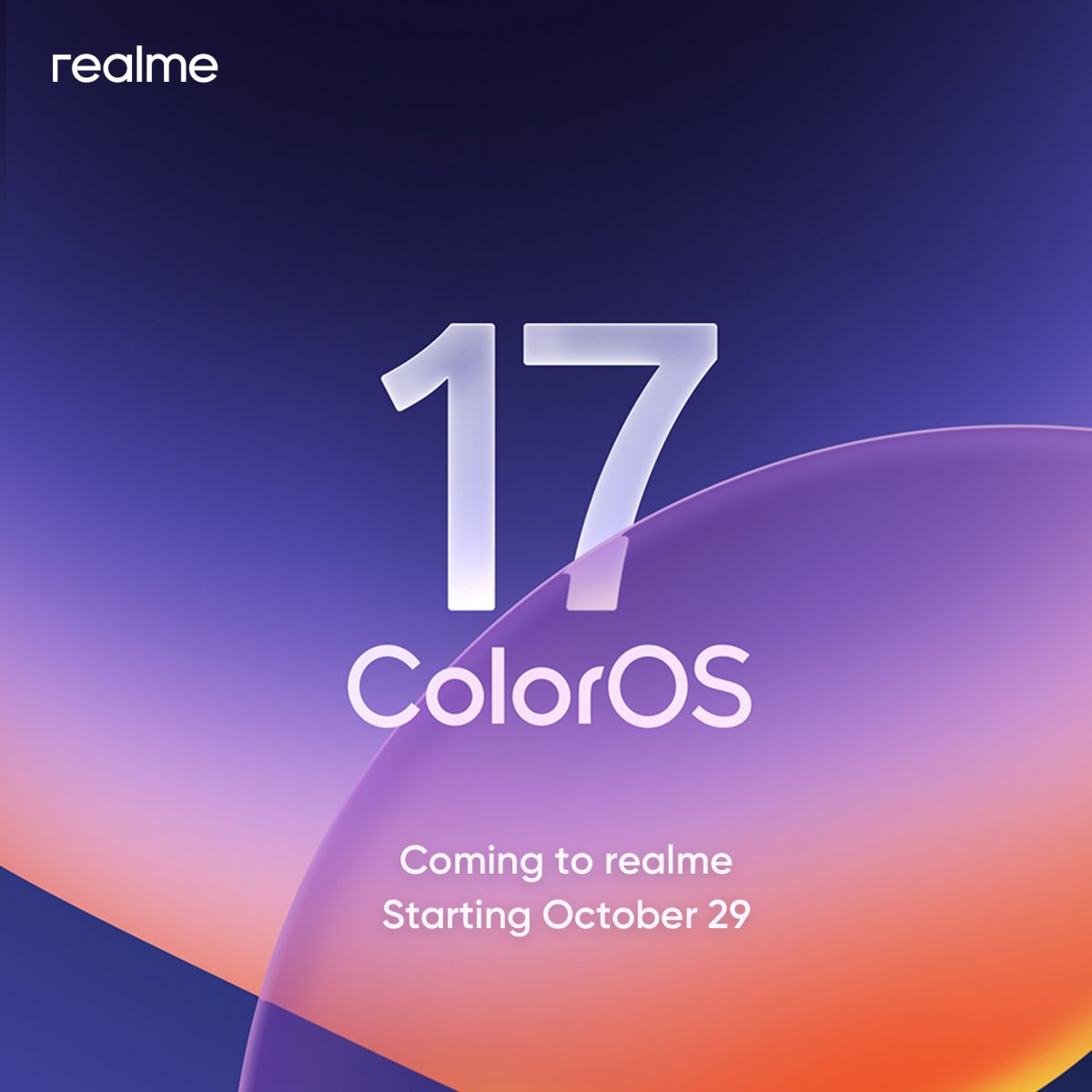 Realme-puhelimet siirtyvät ColorOS 17 -ohjelmistoon.