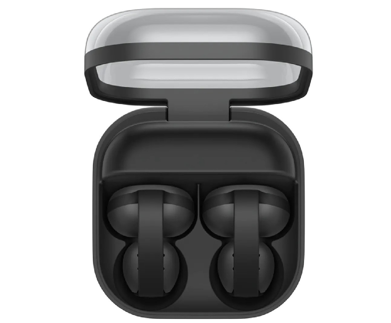 Samsung Galaxy Buds On -kuulokkeet latauskotelossaan.