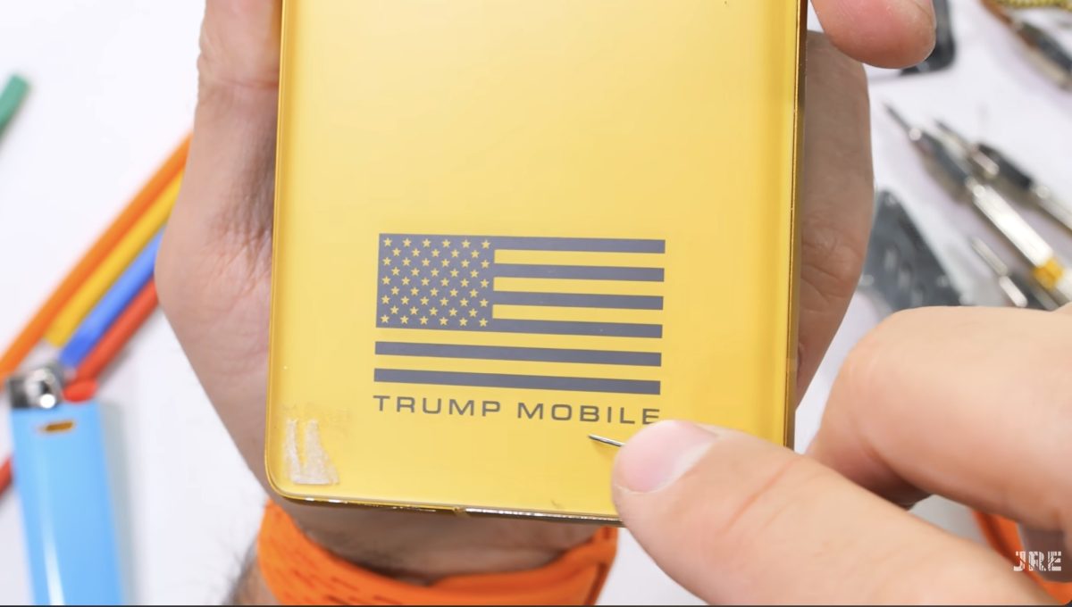Kestävyydeltään Trump T1 Phone ei pettänyt odotuksia.