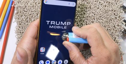 Trump T1 Phone joutui JerryRigEverythingin kuritukseen.