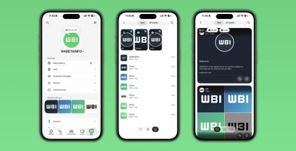 WhatsAppin iPhone-sovellukseen kehitetään uutta medianäkymää. Kuva: WABetaInfo.